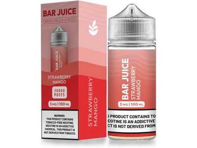 Bar Juice E-Liquid - Strawberry Mango 100ML Bottle 