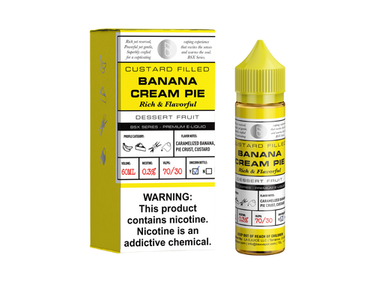 BSX Series E-Liquid - Banana Cream Pie 60ML Bottle 