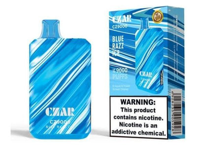 CZAR CZ9000 Disposable Vape - Blue Razz Ice