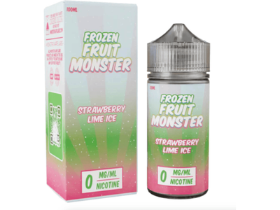 Frozen Fruit Monster E-Liquid - Strawberry Lime Ice 100ML Bottle