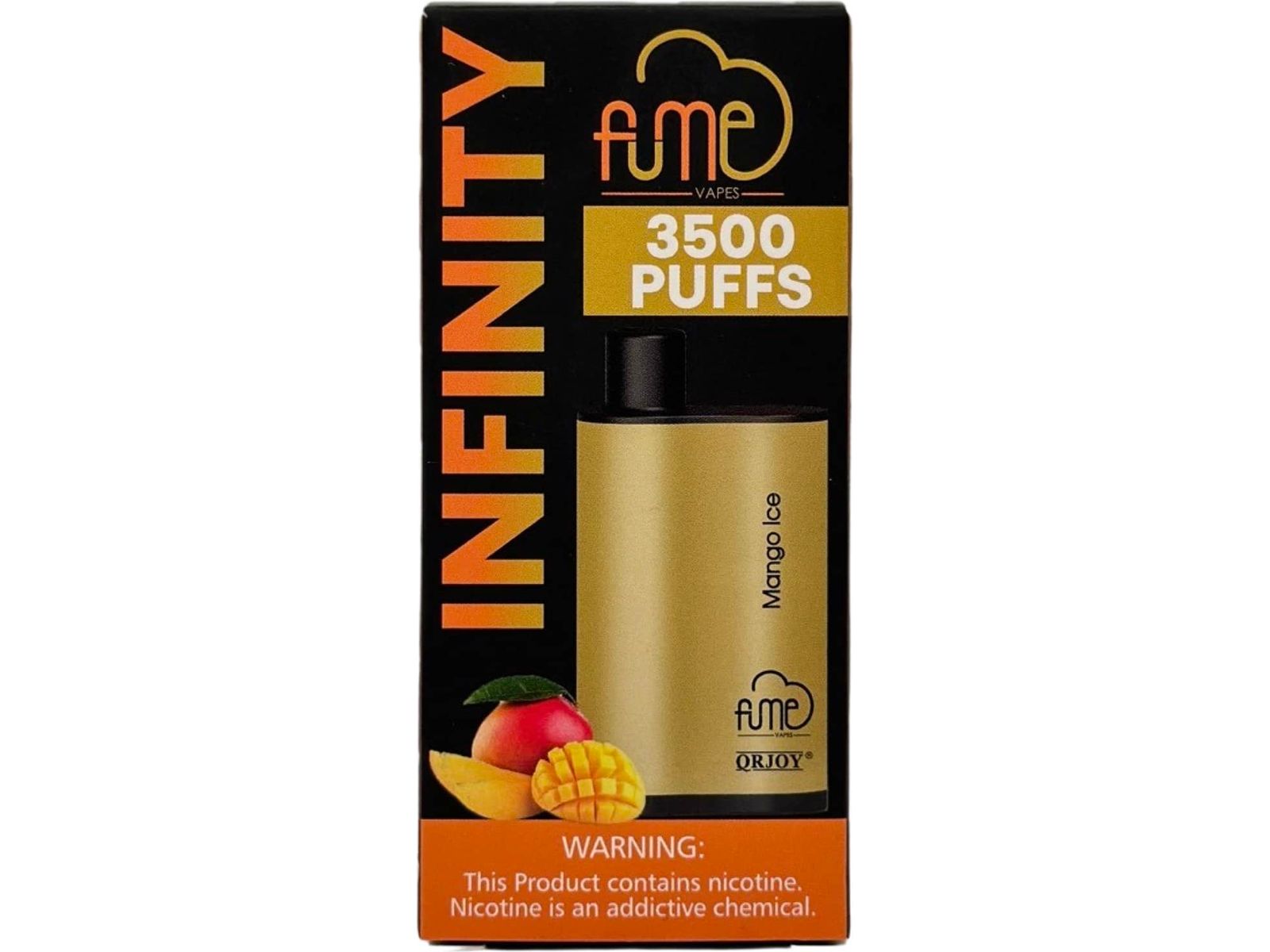 Fume Infinity Mango Ice Front Packaging