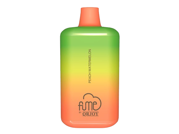 Peach Watermelon Disposable vape device from Fume Recharge