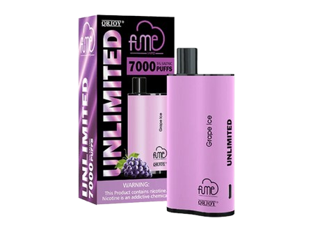 Fume unlimited Grape Ice flavor- Device box