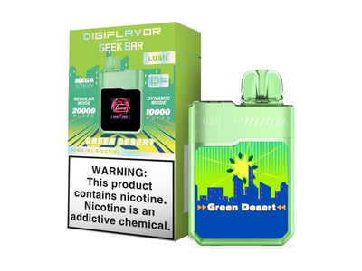 digiflavor x Geek Bar Disposable Vape - Green Desert 