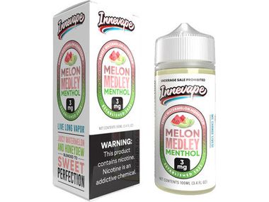 Innevape E-Liquid - Melon Medley Menthol 100ML Bottle 