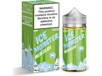 Ice Monster E-Liquid - Melon Colada 100ML Bottle 