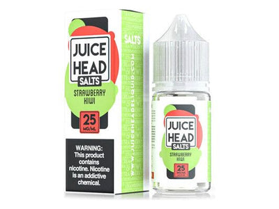 Juice Head E-Liquid - Strawberry Kiwi Salts 30ML Bottle 