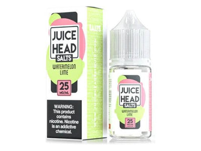 Juice Head E-Liquid - Watermelon Lime Salts 30ML Bottle 