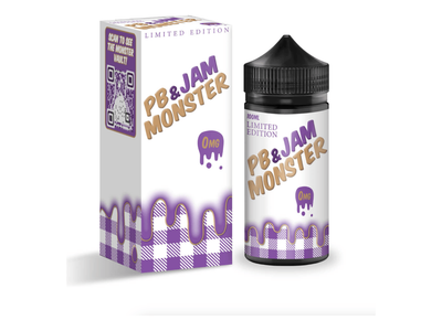 PB And Jam Monster E-Liquid - Grape 100ML Bottle