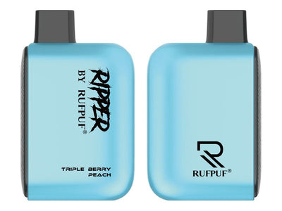 Ripper By Rufpuf Triple Berry Peach Disposable Vape 