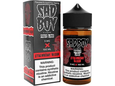 Sadboy E-Liquid - Strawberry Blood 100ML Bottle 