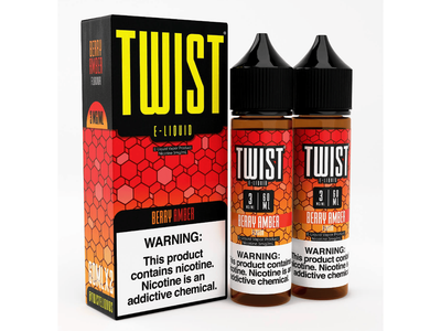 Twist E-Liquid - Berry Amber 120ML Bottle 