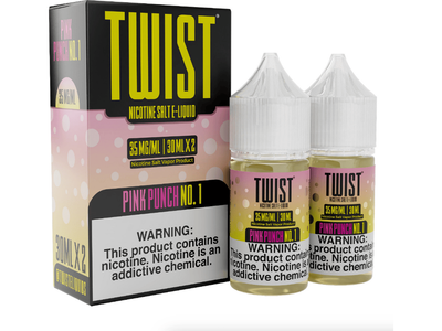 Twist E-Liquid - Pink Punch NO.1 Salt 30ML Bottle 