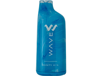 Wavetec 8000 Minty O's flavored disposable vape device.
