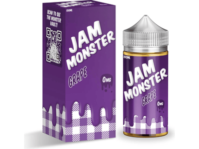 Jam Monster E-Liquid - Grape 100ML Bottle