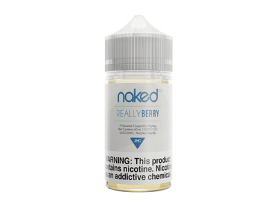 Naked100 60ML - Really Berry E- liquid bottle 
