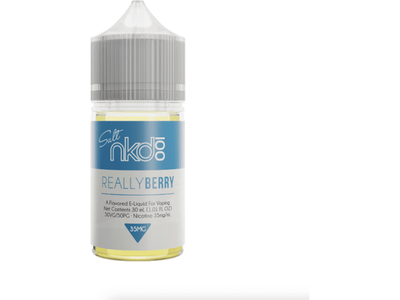 Naked 100 Salt E-Liquid - Really Berry 30ML Bottle 