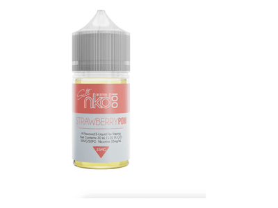 Naked 100 Salt E-liquid - Strawberry POM 30ML Bottle 
