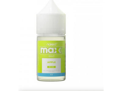 Naked 100 Max Salt E-Liquid - Ice Apple 30ML Bottle 