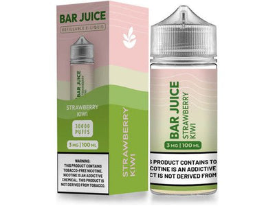 Bar Juice E-Liquid - Strawberry Kiwi 100ML Bottle 