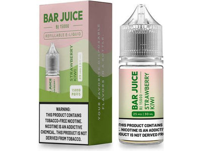 Bar Juice E-Liquid - Strawberry Kiwi 30ML Bottle