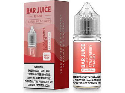 Bar Juice E-Liquid - Strawberry Mango 30ML Bottle 