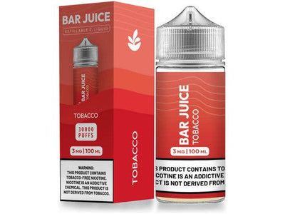 Bar Juice E-Liquid - Tobacco 100ML