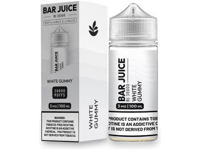 Bar Juice E-Liquid - White Gummy 100ML Bottle 