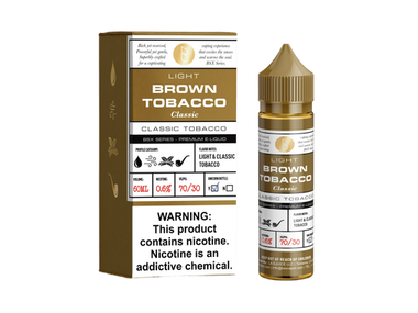 BSX Series E-Liquid - Brown Tobacco 60ML Bottle 
