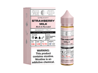 BSX Series E-Liquid - Strawberry Milk 60ML Bottle 