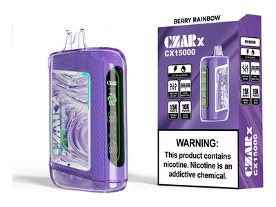 CZAR CX15000 Disposable Vape - Berry Rainbow
