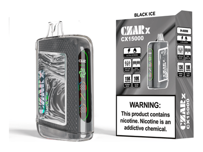 CZAR CX15000 Disposable Vape - Black Ice