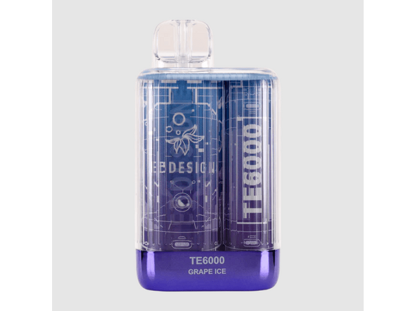 EBDesign TE6000 Grape Ice disposable vape device