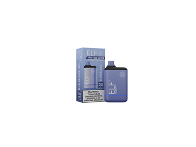 ELF VPR 7000 Ultra Disposable Vape - Blue Razz Ice 