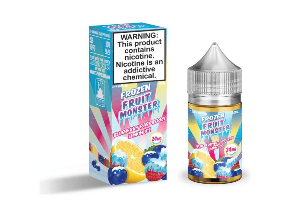 Frozen Fruit Monster E-Liquid - Blueberry Raspberry Lemon Ice 30ML Bottle