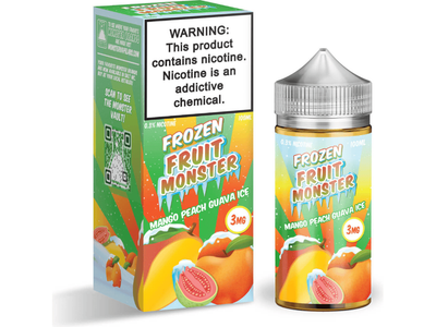 Frozen Fruit Monster E-Liquid - Mango Peach Guava Ice 100ML Bottle