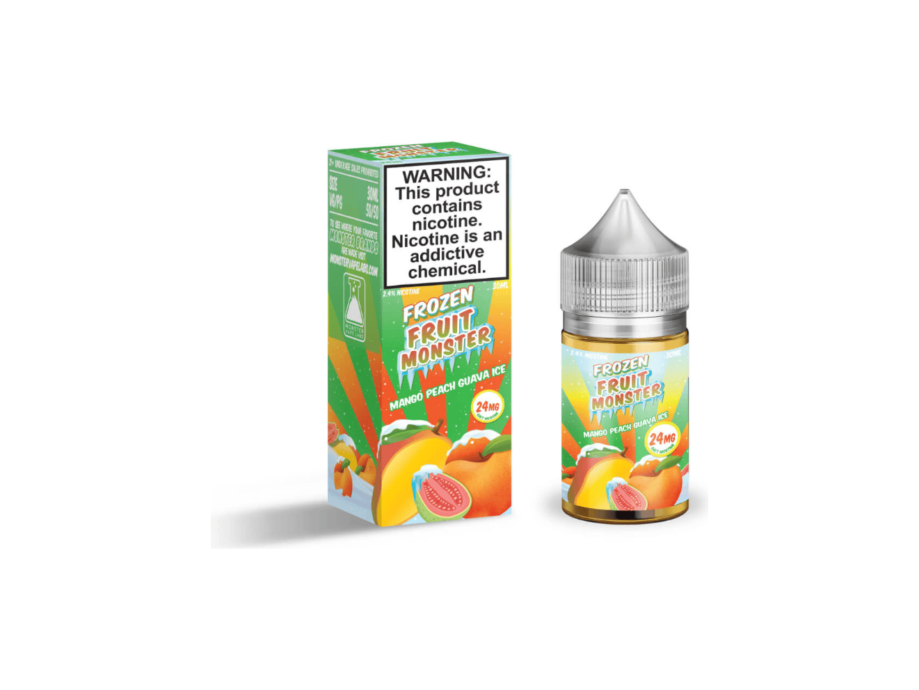 Mango Peach Guava Ice - Frozen Fruit Monster E-Liquid – TheSmokyBox