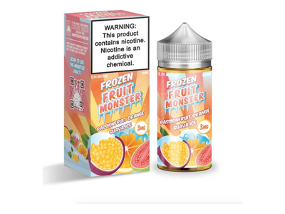 Frozen Fruit Monster E-Liquid - Passionfruit Orange Guava Ice 100ML Bottle