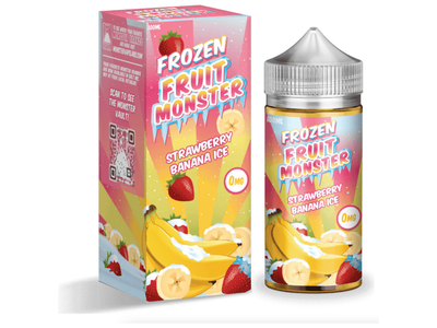 Frozen Fruit Monster E-Liquid - Strawberry Banana Ice 100ML Bottle