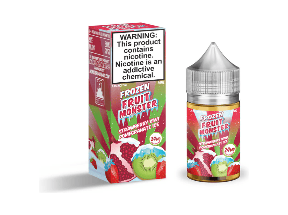 Frozen Fruit Monster E-Liquid - Strawberry Kiwi Pomegranate Ice 30ML Bottle