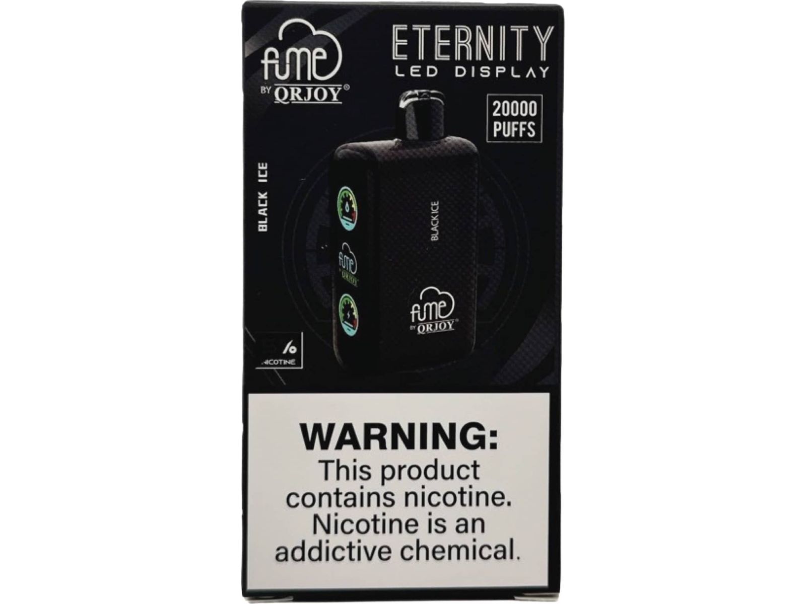 Fume Eternity Disposable Vape 20000 Puff - Black Ice