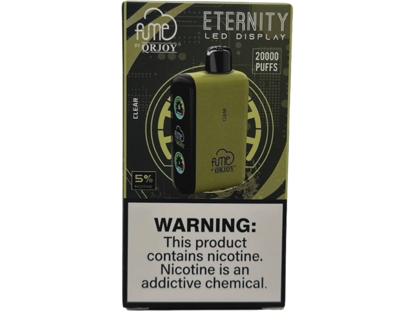 Fume Eternity Disposable Vape 20000 Puff - Clear 