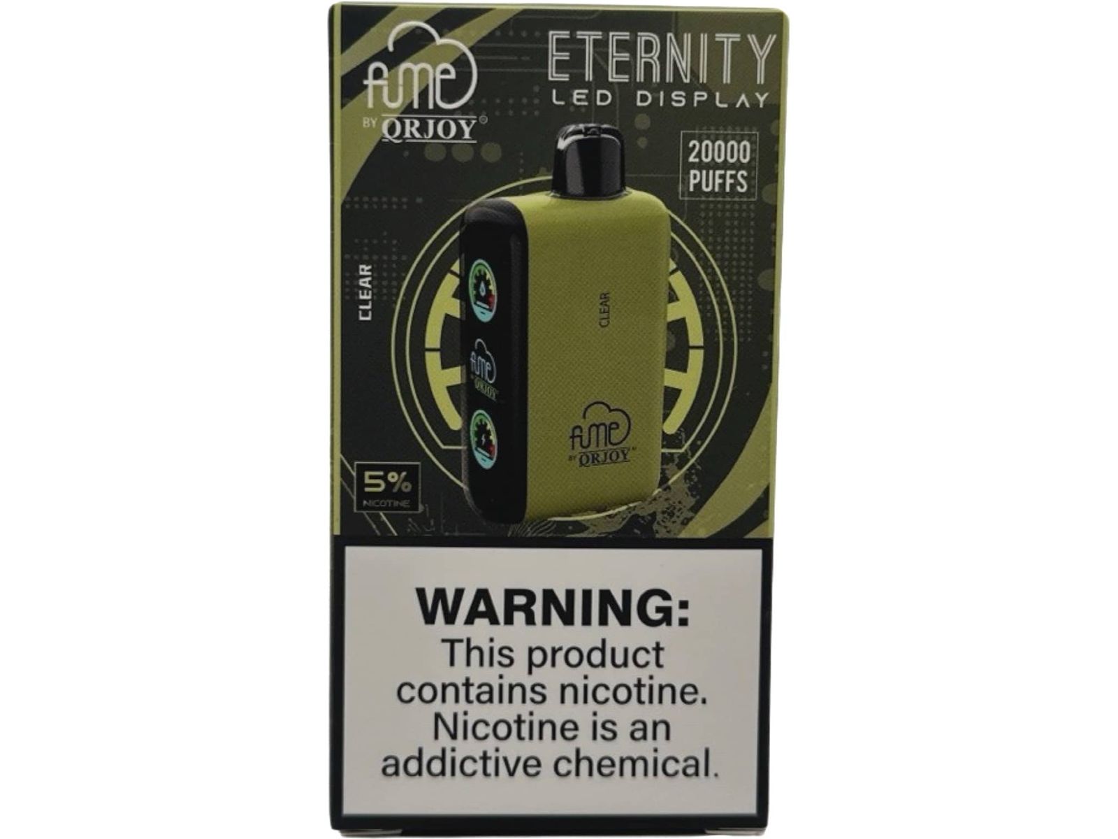 Fume Eternity Disposable Vape 20000 Puff - Clear 