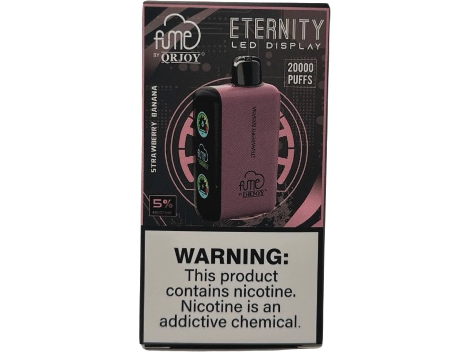 Fume Eternity Disposable Vape 20000 Puff - Strawberry Banana
