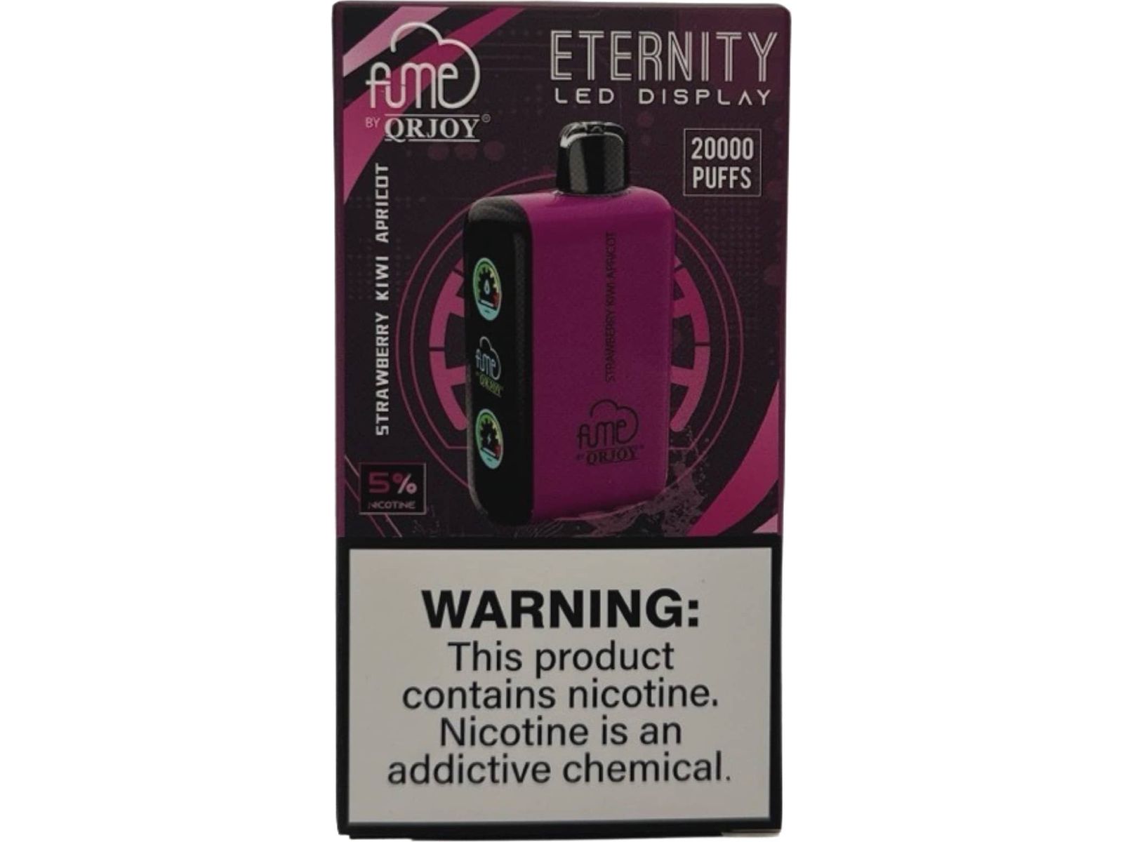 Fume Eternity Disposable Vape 20000 Puff - Strawberry Kiwi Apricot