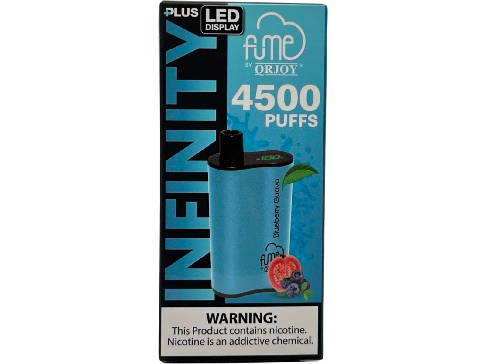 Fume Infinity Front Packaging - Blueberry Guava 