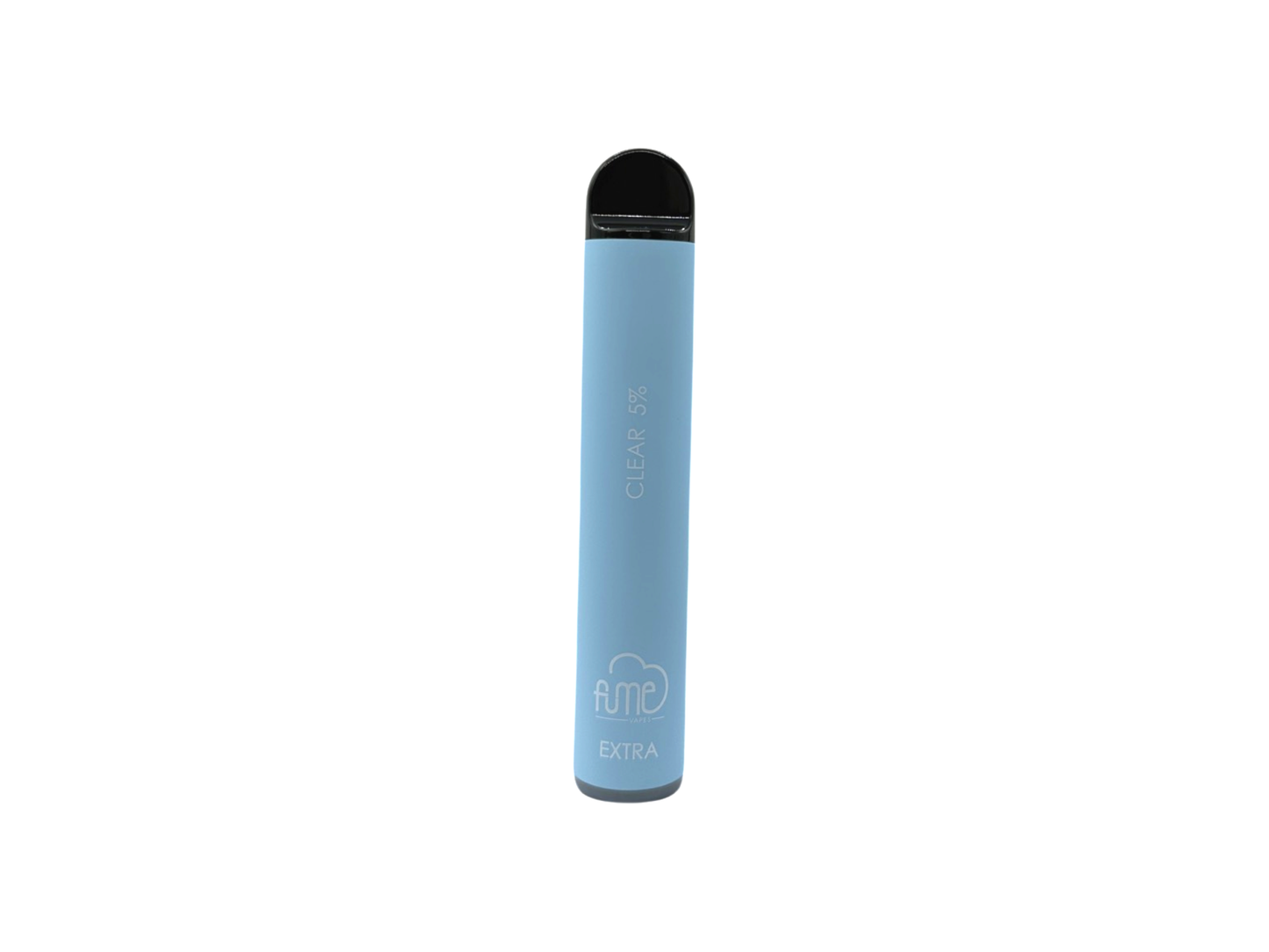 Fume Extra Clear flavored disposable vape device.