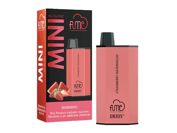 Strawberry Mango Fume unlimited disposable vape up to 7000 puffs device and box