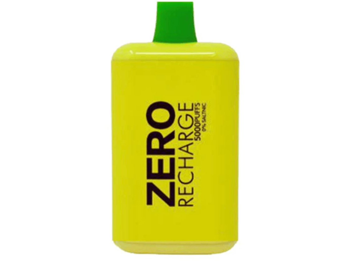 Fume Recharge Zero Nicotine Lush Ice flavored disposable vape device.