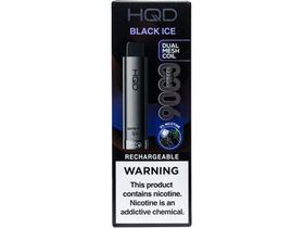 HQD Cuvie Plus 2.0 Black Ice flavored disposable vape device 9000 Puffs 